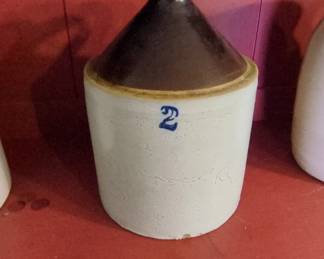 Gallon TwoTone Stoneware Jug