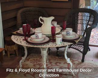 Fitz  Floyd Rooster and Farmhouse Decor Collection second image