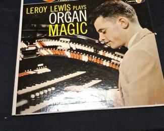 Leroy Lewis Plays Organ Magic LP Record