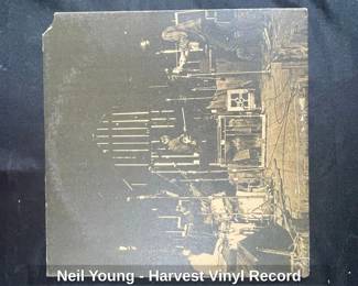 Neil Young  Harvest Vinyl Record second image