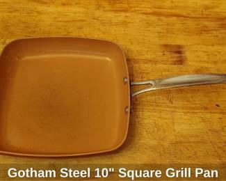 Gotham Steel Square Grill Pan