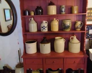 Assorted Stoneware Crocks and Jugs