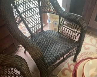 Wicker Armchair