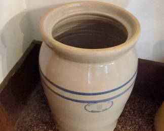 Marshall Pottery Gallon Butter Churn Crock