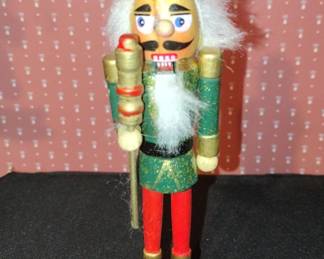 Wooden Nutcracker Soldier Figurine