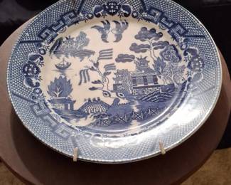Vintage Blue Willow Japan Plate B