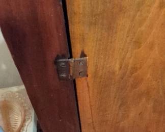 Wooden Jelly Cupboard with Two Doors second image