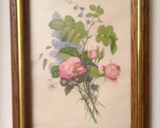 Framed Botanical Print by Jean Louis Prvost