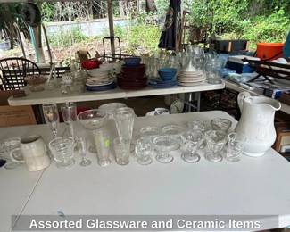 Assorted Glassware and Ceramic Items second image