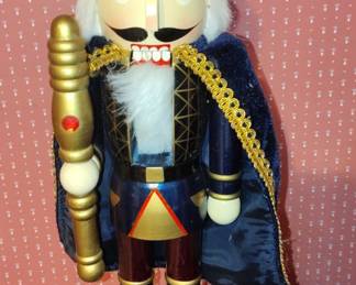 King Nutcracker with Blue Cape