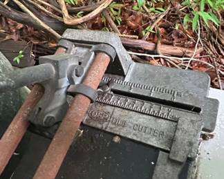 Old Manual Tile Cutter second image