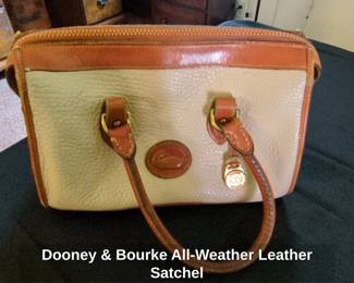 Dooney  Bourke AllWeather Leather Satchel