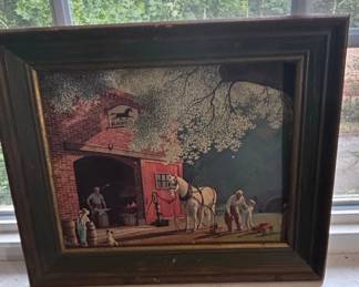 Paul Detlefsen The Smithy Framed Print