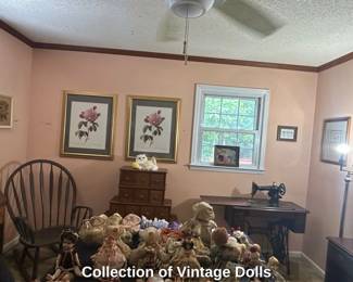 Collection of Vintage Dolls fourth image