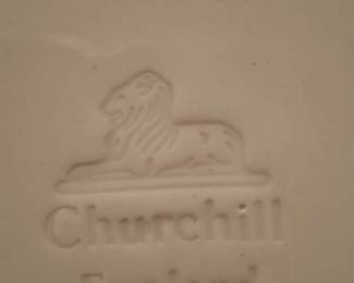 Churchill Blue Willow Plate B second image