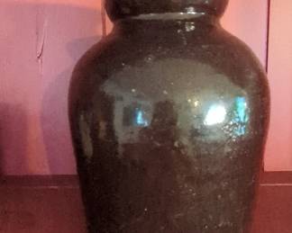 Antique Stoneware Butter Churn