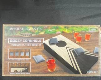 The Kraftsman Co. Boozy Cornhole Tabletop Game