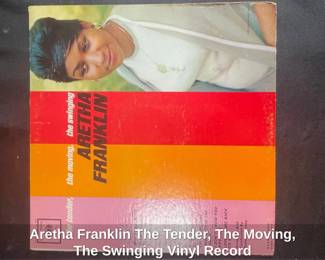 Aretha Franklin The Tender, The Moving, The Swinging Vinyl Record