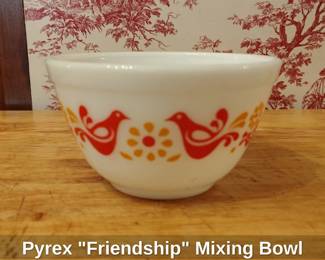Pyrex Friendship Mixing Bowl