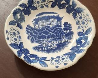 Blue Willow Pattern Plate
