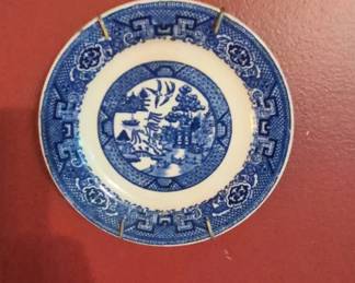 Royal China Blue Willow Pattern Plate