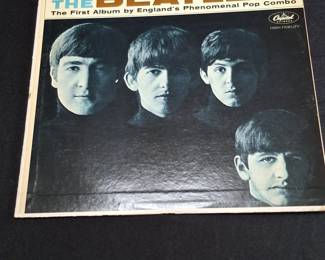 Meet The Beatles Vinyl Record Album  First US Pressing