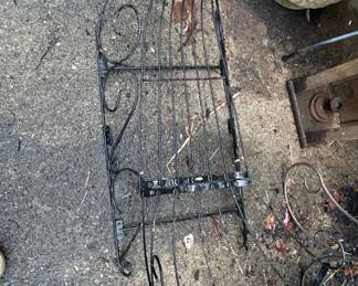 Wrought Iron Magazine Rack