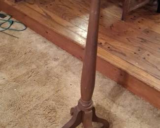 Wooden Pedestal Plant Stand