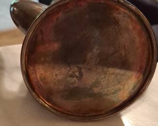 Antique Middle Eastern Dallah Arabic Brass Coffee Pot second image