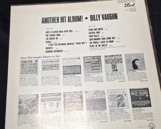 Billy Vaughn  Another Hit Album Vinyl Record second image
