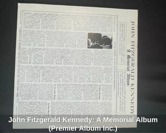 John Fitzgerald Kennedy A Memorial Album Premier Album Inc. second image