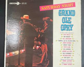 Saturday Night Grand Ole Opry Vinyl Record
