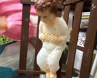Vintage Empire Blow Mold Nativity Scene Set third image