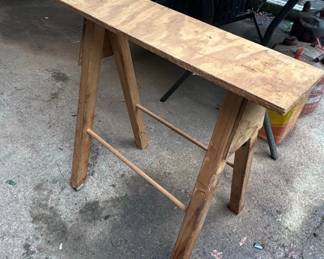 Wooden Sawhorse