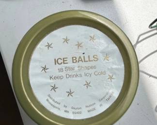Ice Balls Star Shapes Reusable Ice Cubes