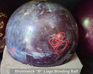 Brunswick B Logo Bowling Ball