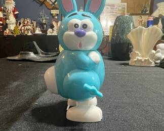 Funny Bunny Walking  Pooping Jelly Bean Dispenser Toy