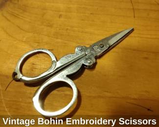 Vintage Bohin Embroidery Scissors