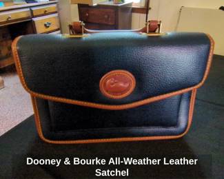 Dooney  Bourke AllWeather Leather Satchel B