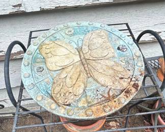Carruth Studio Butterfly Garden Stone