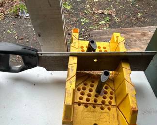 Stanley Clamping Miter Box with Saw