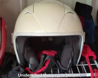 Unidentified Motorcycle Helmet