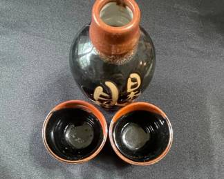 Japanese Sake Set with Tokkuri and Ochoko second image