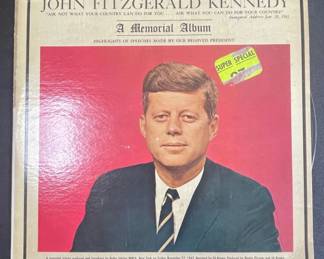 John Fitzgerald Kennedy A Memorial Album Premier Album Inc.