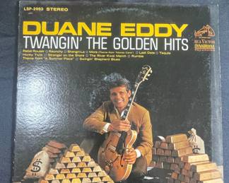 Duane Eddy Twangin the Golden Hits Vinyl Record