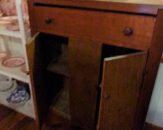 Wooden Jelly Cupboard with Two Doors