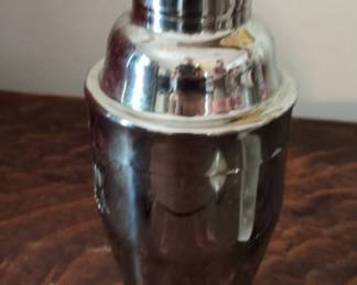 Vintage Metal Cocktail Shaker