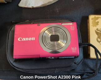 Canon PowerShot A Pink