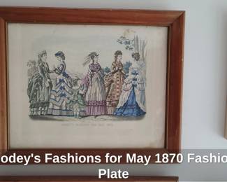 Godeys Fashions for May Fashion Plate