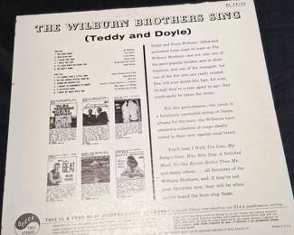 The Wilburn Brothers Sing Teddy and Doyle Decca Records Vinyl LP second image
